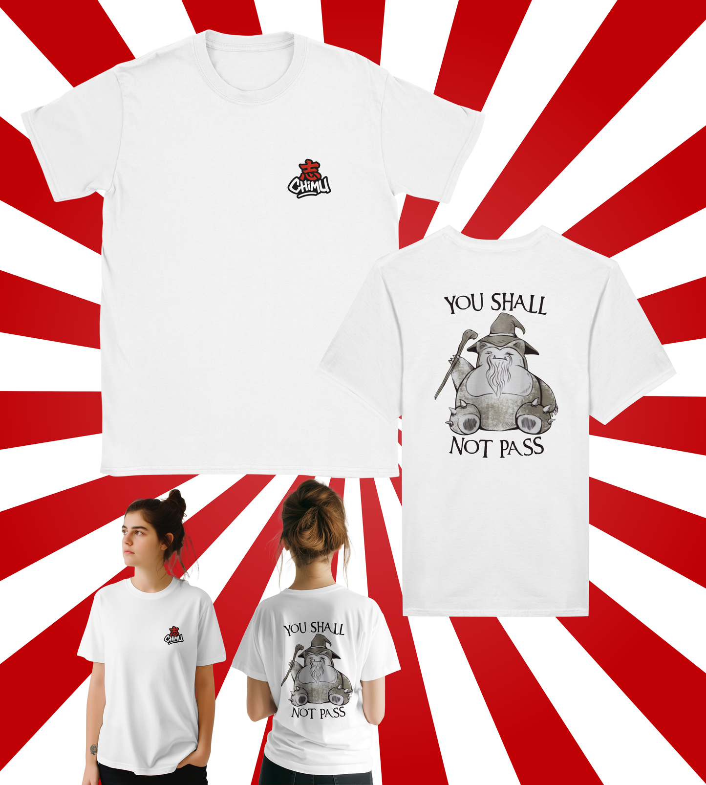 You Shall Not Pass T-Shirt – Chimu Original